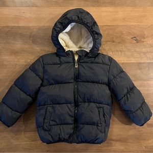 💥2/$20 Toddler Puffer Coat - 2T-3T toddler boy - removable hood